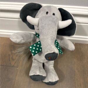 Kinder elephant plush toy 9” new with tags